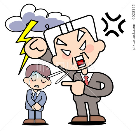 My boss gets angry at my company 6028555