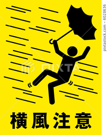 Cross wind attention (A) -8 6028636