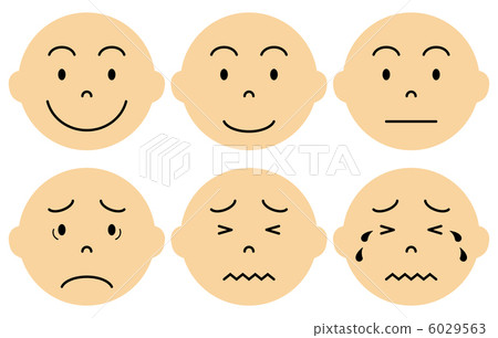 面部表情 -  12 6029563