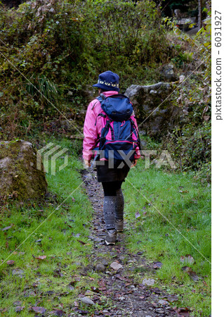 A woman enjoying trekking 6031927
