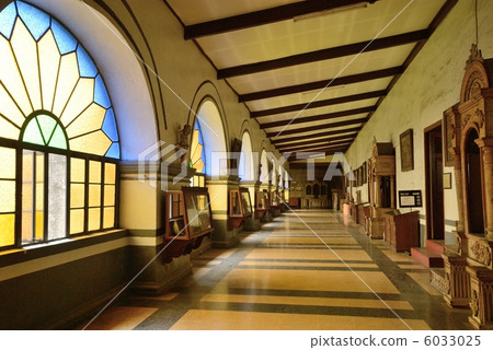 Inside of San Agustin Church (corridor) Inside of San Agustin Church (corridor) 6033025