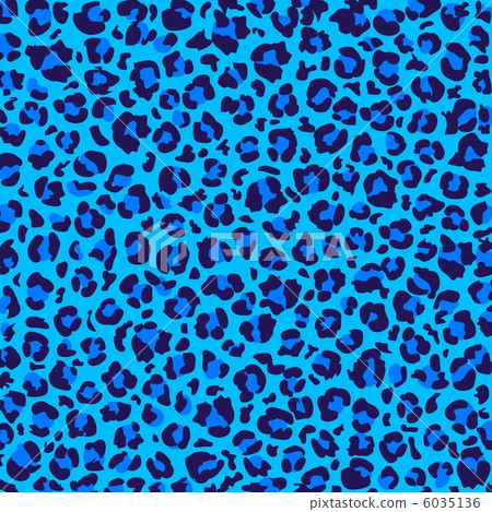 Leopard pattern light blue 6035136