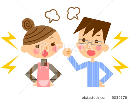 A couple fight A couple fight 6039176