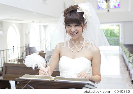 簽署誓言的新娘 6040880