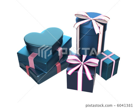 Present package blue 6041381