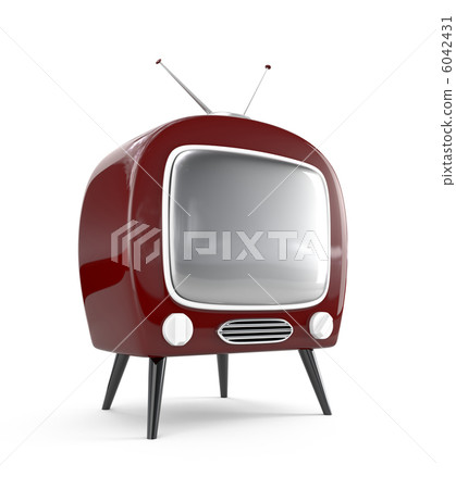 Stylish retro TV 6042431