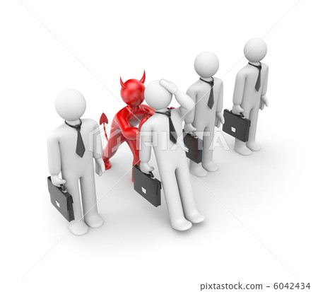 Volunteer! Business metaphor 6042434