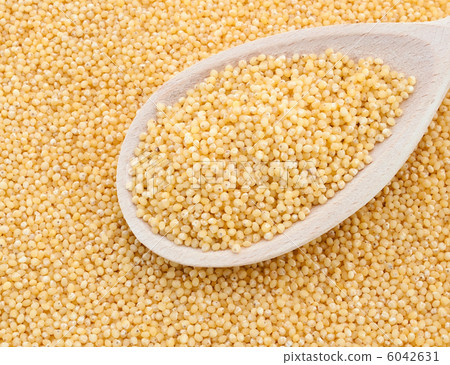 Spoon with proso 6042631