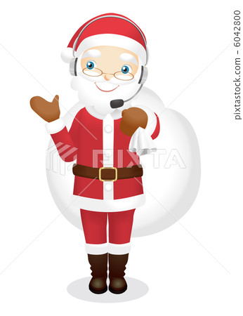 聖誕老人例證 6042800