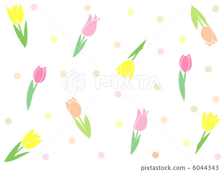 鬱金香背景 6044343