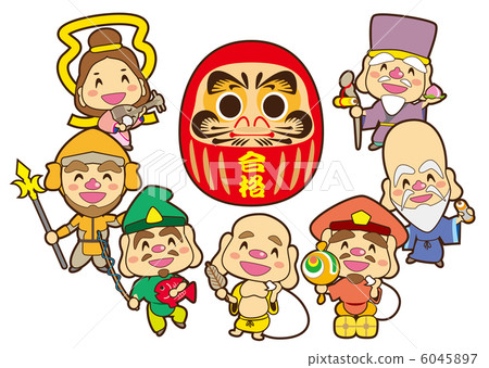 通過達拉和七個幸運的神 6045897