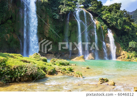 Waterfall in Vietnam Waterfall in Vietnam 6046812