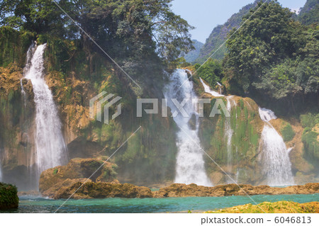 Waterfall in Vietnam 6046813