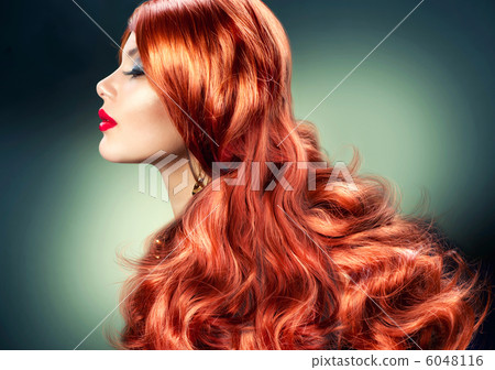 Fashion Red Haired Girl Portrait 6048116