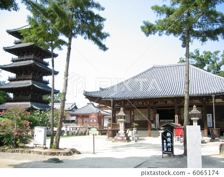 88 Shikoku place No. 70 main temple of the temple 6065174