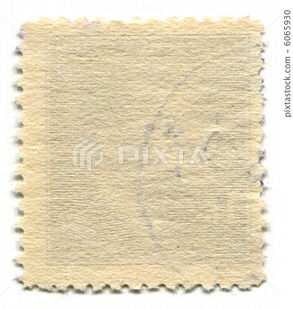 The reverse side of a postage stamp. The reverse side of a postage stamp. 6065930