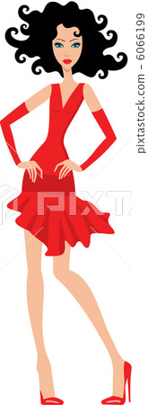 Beautiful women in dresses 6066199