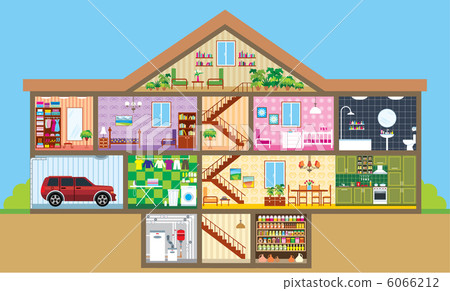 House in a cut House in a cut 6066212