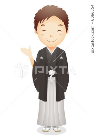 haori和hakama的男性例證 6066354