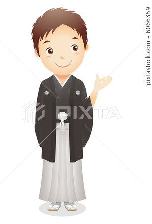 haori和hakama的男性例證 haori和hakama的男性例證 6066359