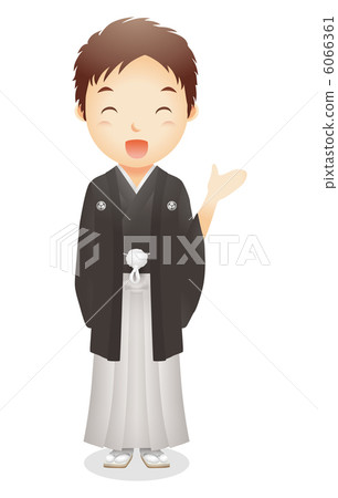 haori和hakama的男性例證 6066361