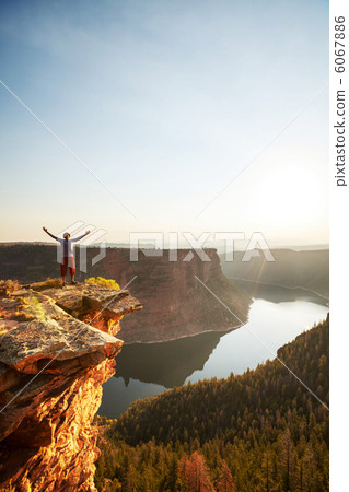 Man on the cliff Man on the cliff 6067886