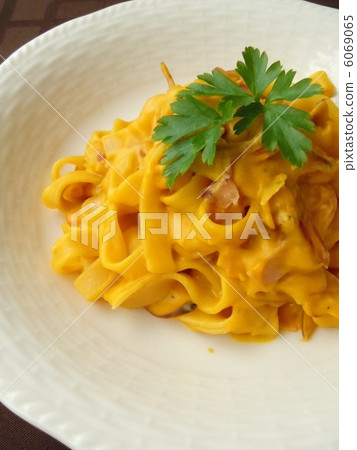 意大利細麵條南瓜奶油醬意大利面 6069065