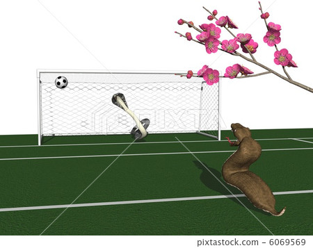 足球（新年卡） 6069569