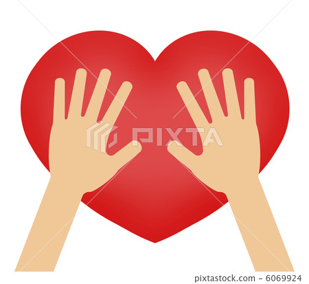 手拿著心 6069924
