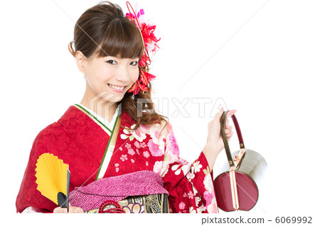 長袖和服的女人 長袖和服的女人 6069992