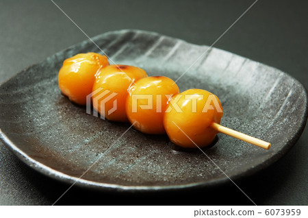 Delicious Mitarashi dumplings 6073959