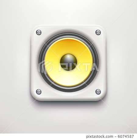 Sound loud speaker 6074587