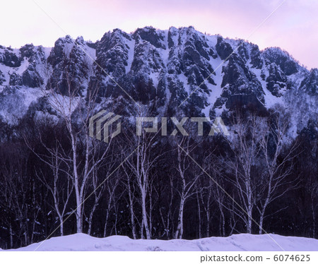 Tottakeyama in the winter 6074625