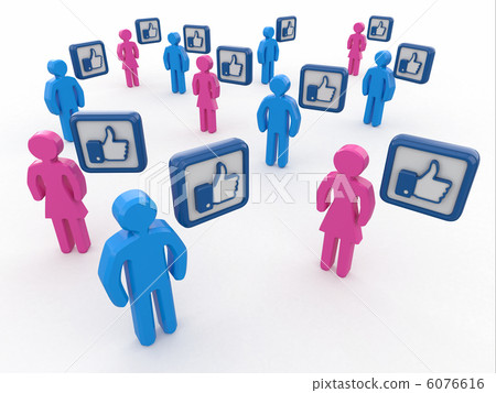 Concept of social network. Concept of social network. 6076616