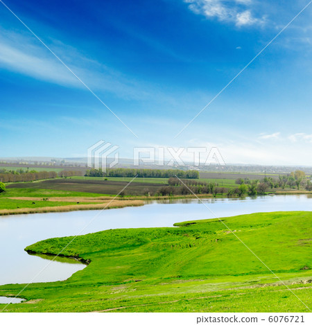 river and field 6076721