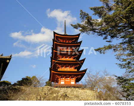 Five-story pagoda of Miyajima Five-story pagoda of Miyajima 6078353
