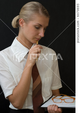 Beautiful business woman 6078693