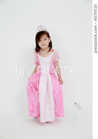 Pink dress girls 6079310