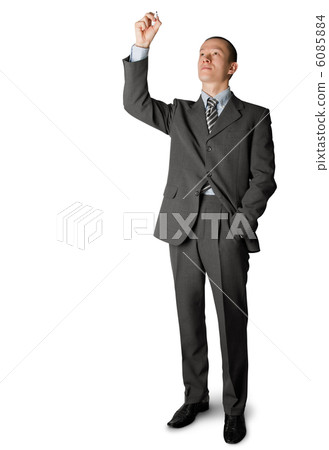 businessman writing something businessman writing something 6085884