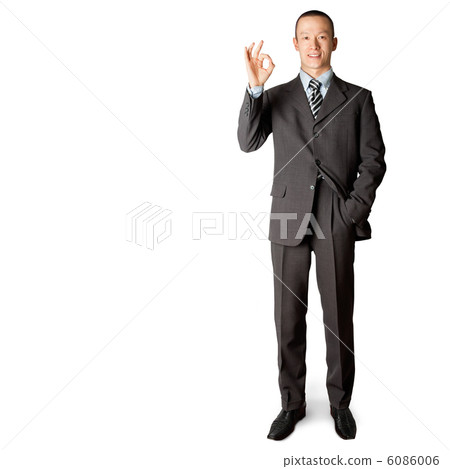 full length asian business male full length asian business male 6086006