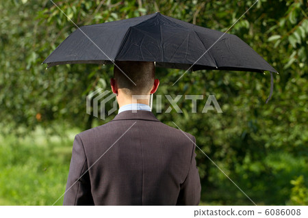 Businessman Working Outdoors Businessman Working Outdoors 6086008