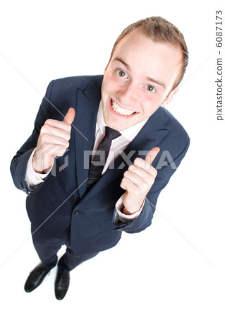 Happy business man 6087173