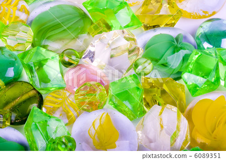 Beautiful bright colorful stones on a white Beautiful bright colorful stones on a white 6089351