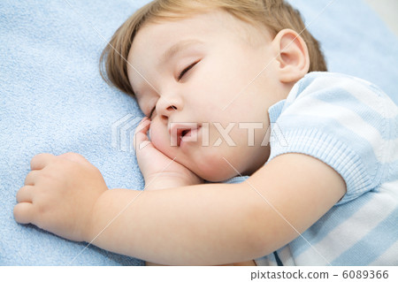 Cute little boy is sleeping 6089366