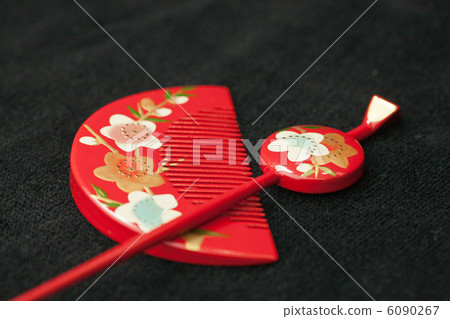 Comb and rice (comb and kanzashi) Comb and rice (comb and kanzashi) 6090267