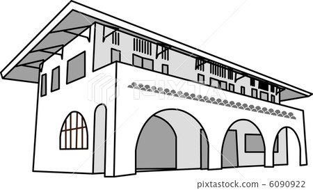 Singapore Colonial Building Singapore Colonial Building 6090922