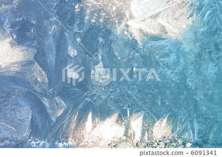 texture frozen  glass 6091341