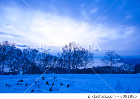 黃昏的大島半島 6091986