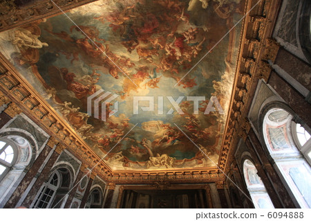Ceiling painting of Versailles palace Ceiling painting of Versailles palace 6094888