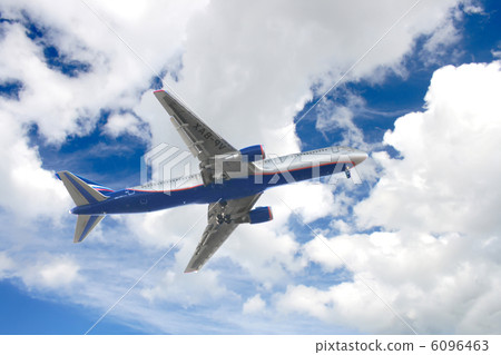 vehicle, airplane on sky 6096463